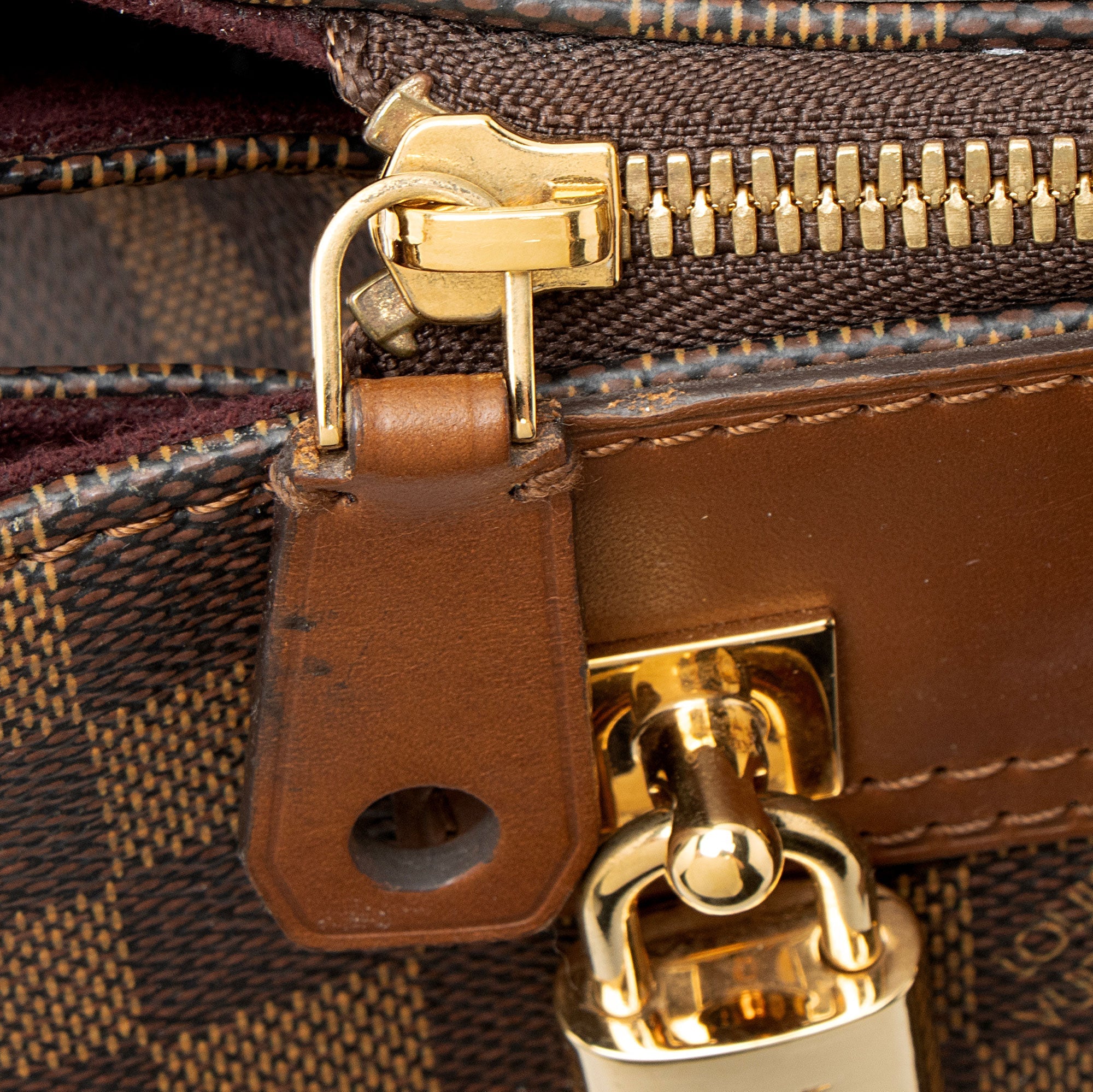 Louis Vuitton Damier Ebene Greenwich Satchel