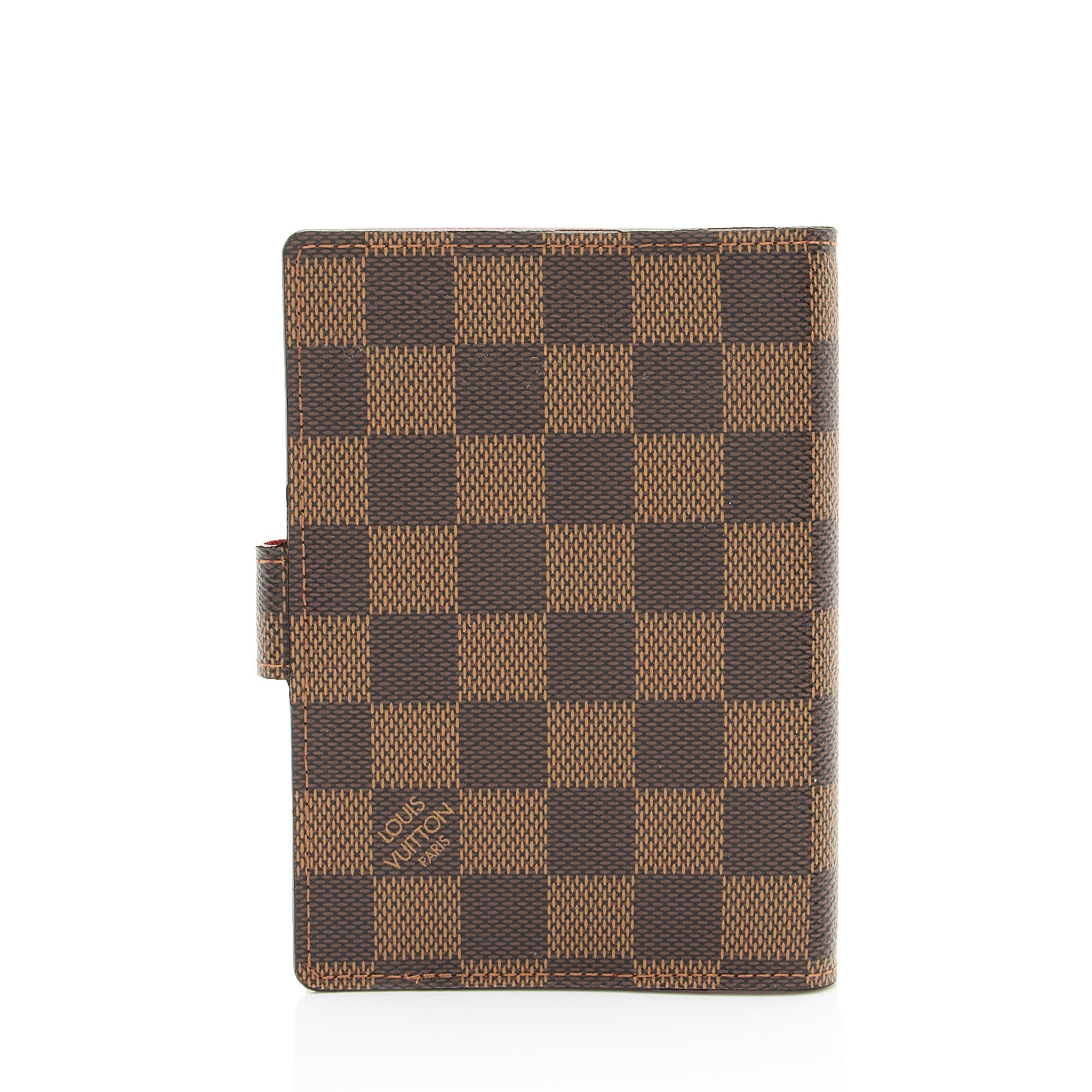 Louis Vuitton Damier Ebene Koala Small Ring Agenda Cover
