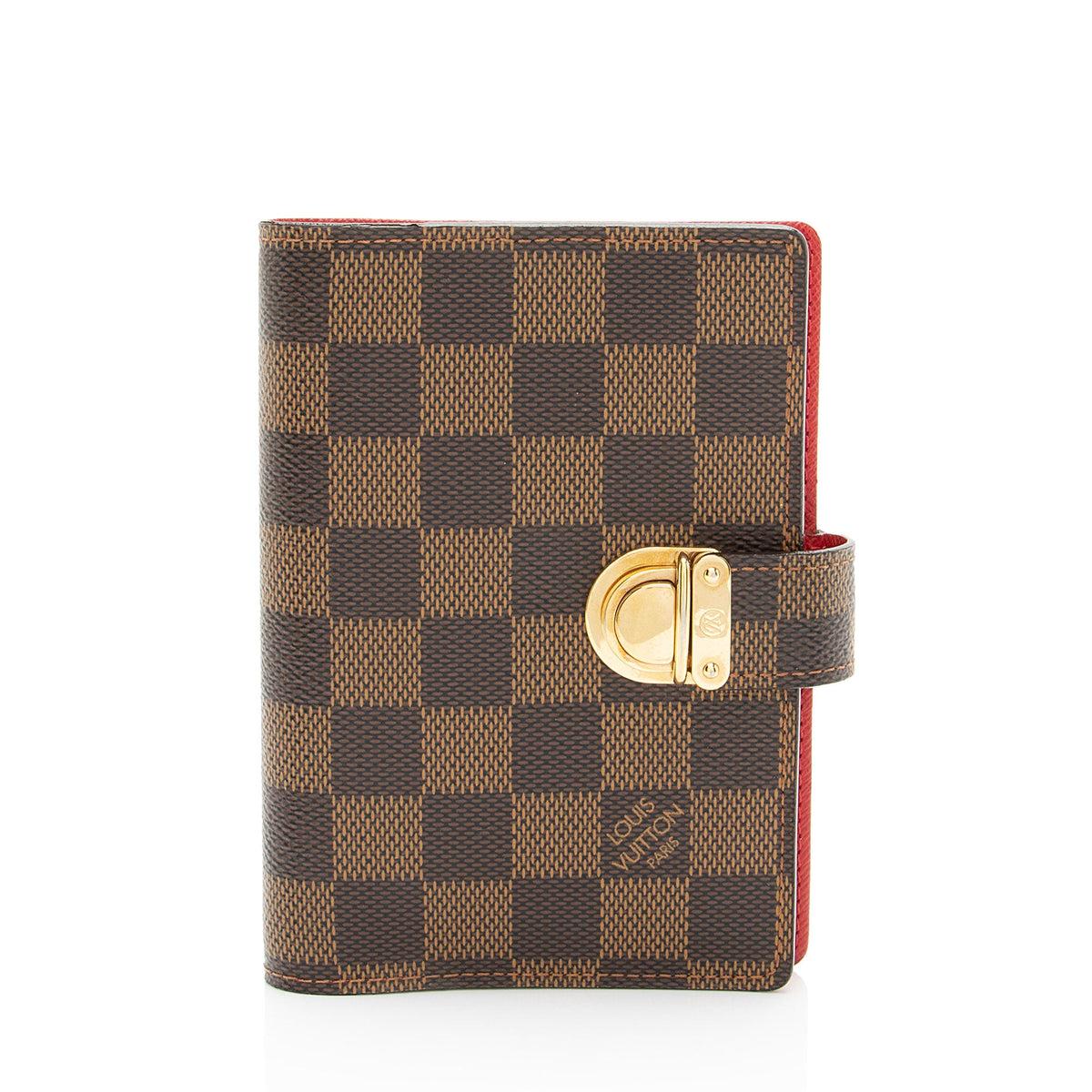 Louis Vuitton Damier Ebene Koala Small Ring Agenda Cover
