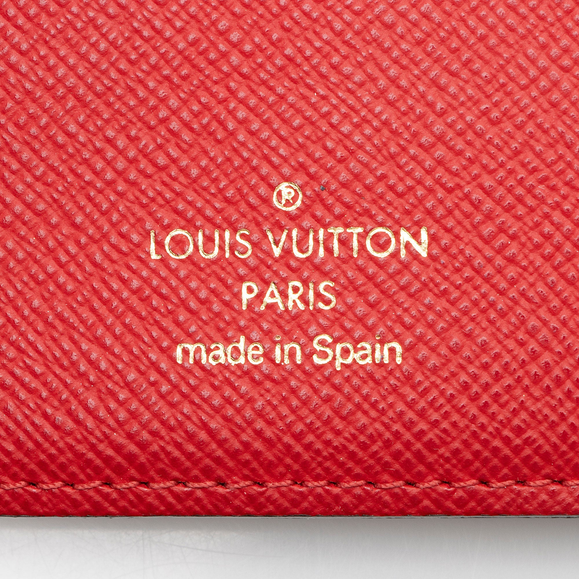 Louis Vuitton Damier Ebene Koala Small Ring Agenda Cover