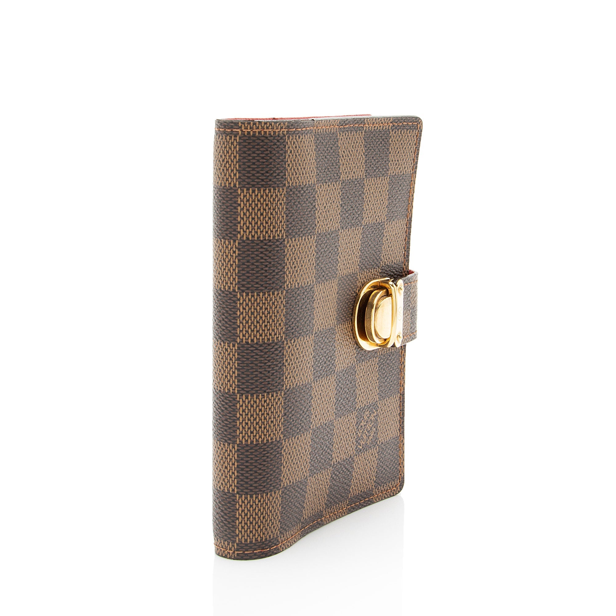Louis Vuitton Damier Ebene Koala Small Ring Agenda Cover