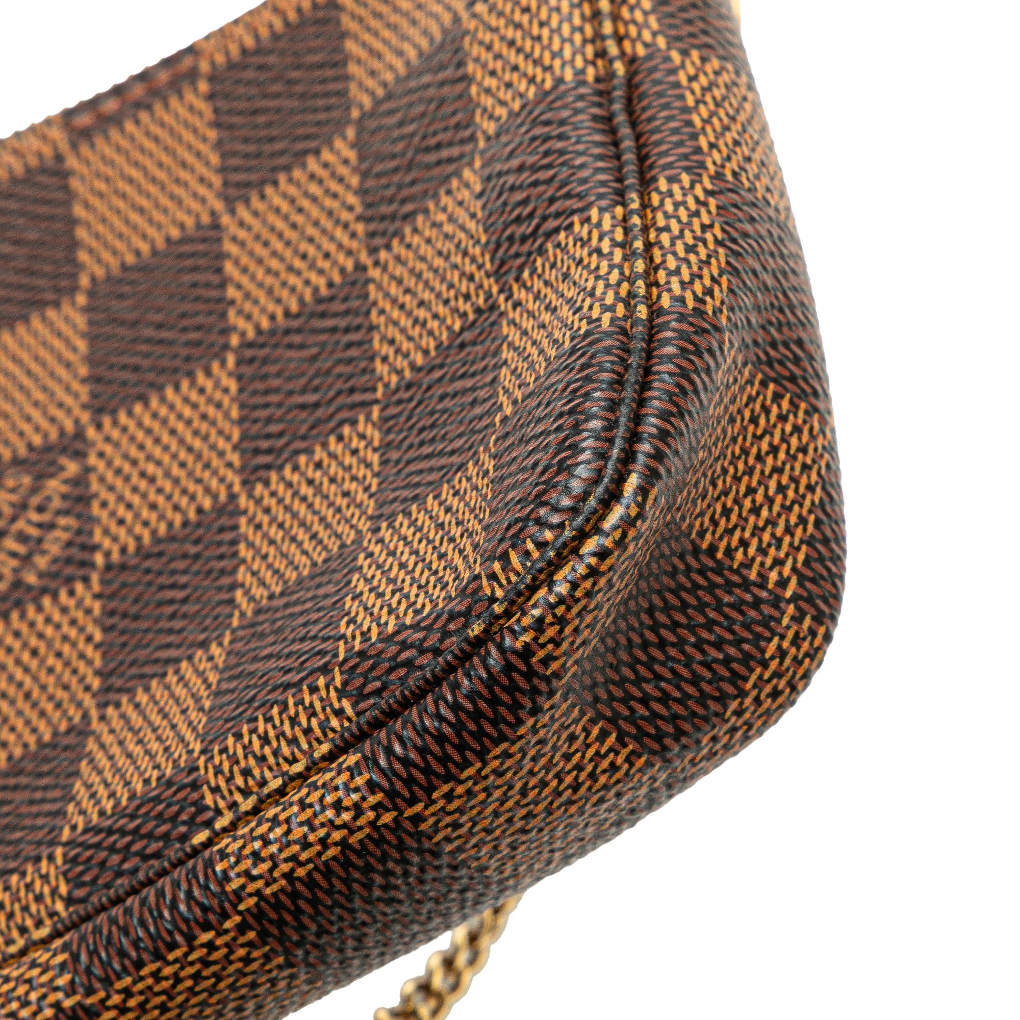 Louis Vuitton Damier Ebene Mini Pochette Accessoires