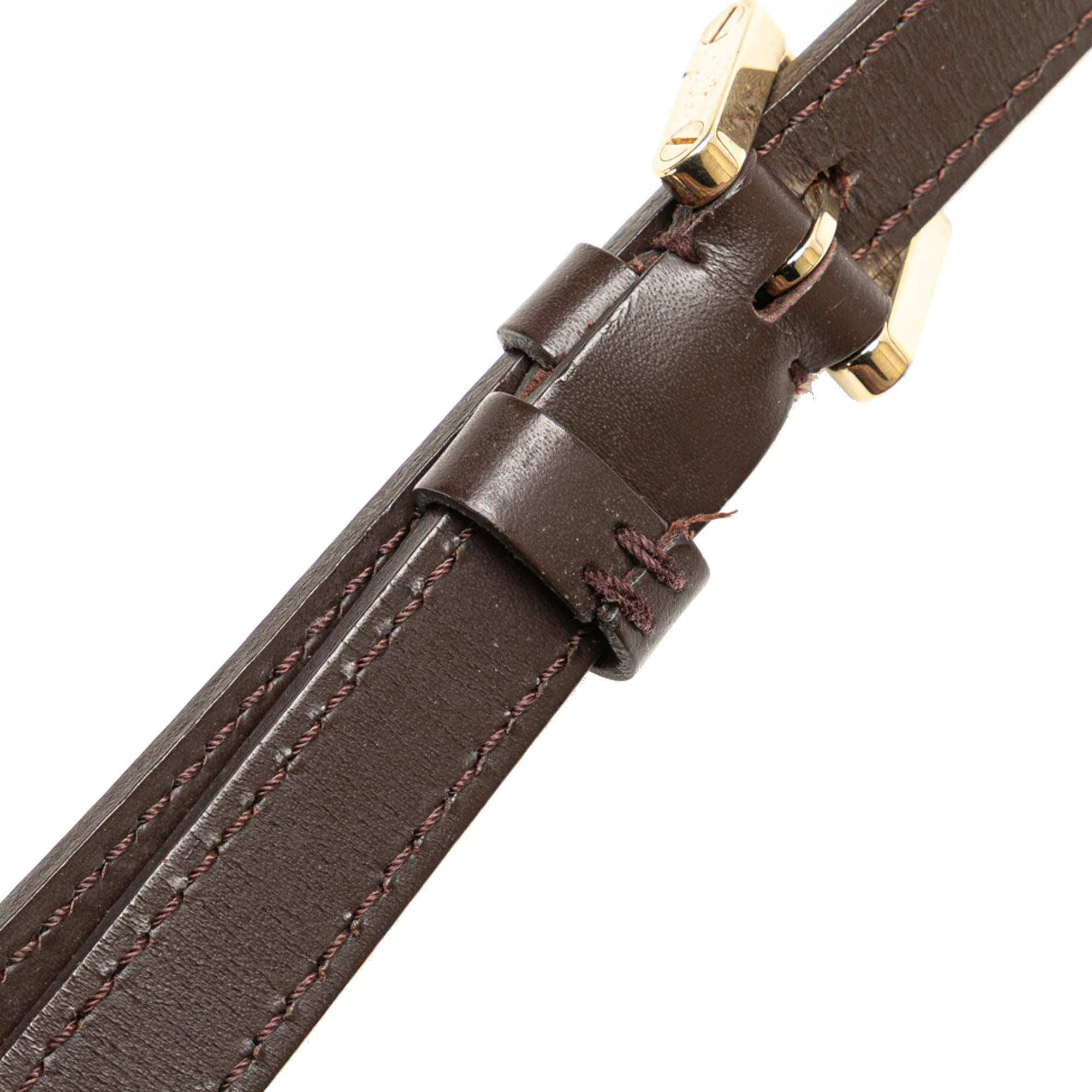 Louis Vuitton Damier Ebene Musette Tango Short Strap