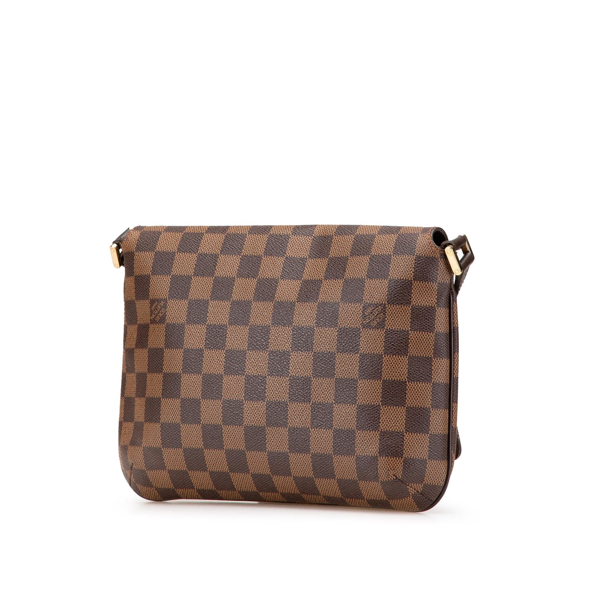 Louis Vuitton Damier Ebene Musette Tango Short Strap