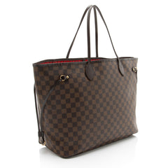 Louis Vuitton Damier Ebene Neverfull GM Tote