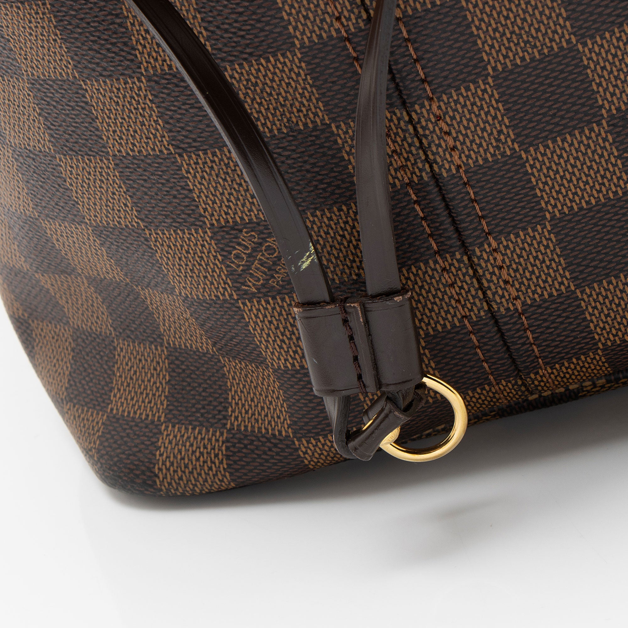 Louis Vuitton Damier Ebene Neverfull GM Tote