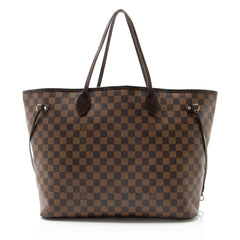 Louis Vuitton Damier Ebene Neverfull GM Tote