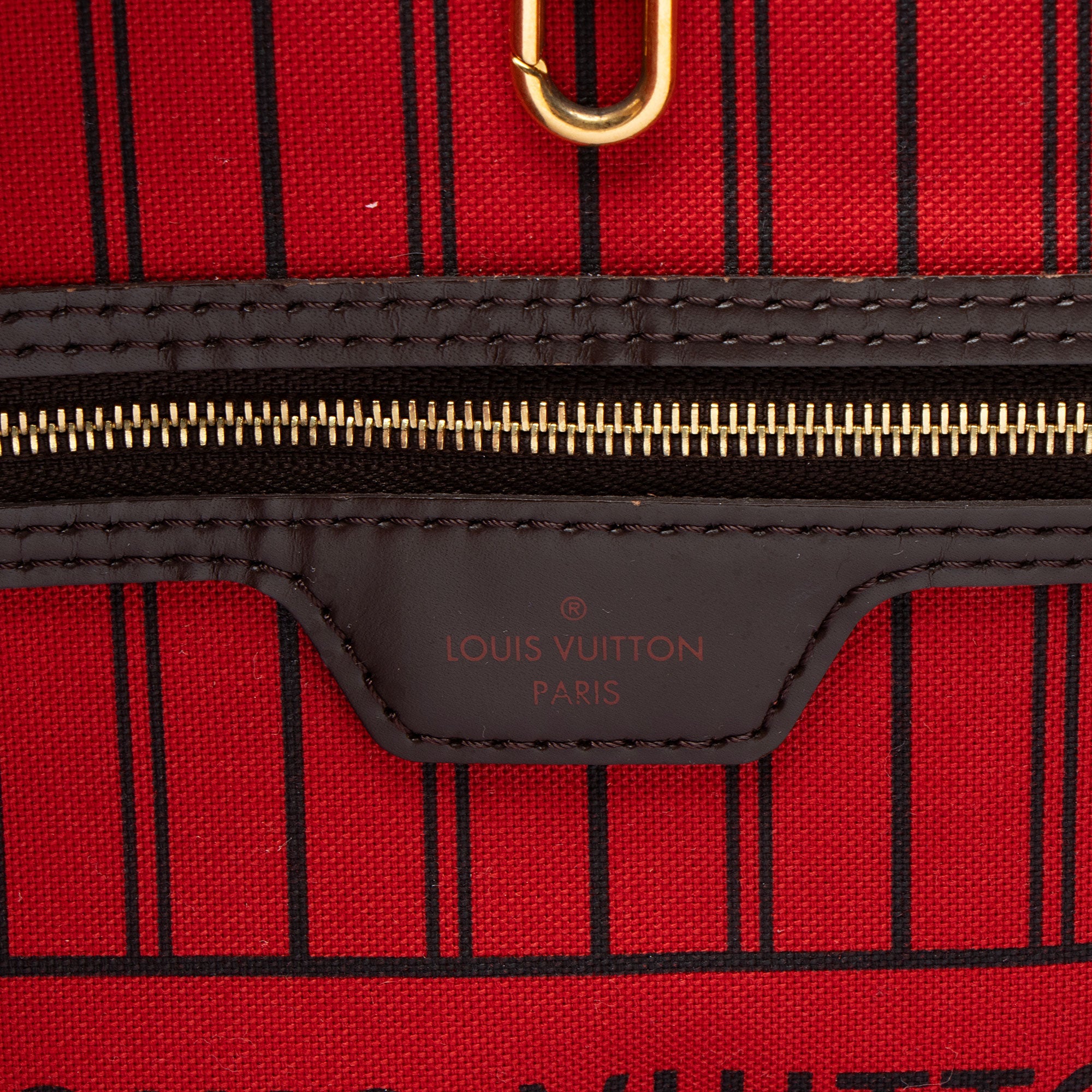 Louis Vuitton Damier Ebene Neverfull GM Tote