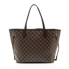 Louis Vuitton Damier Ebene Neverfull MM Tote