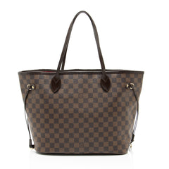 Louis Vuitton Damier Ebene Neverfull MM Tote