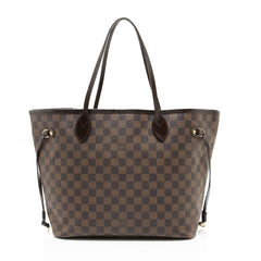 Louis Vuitton Damier Ebene Neverfull MM Tote