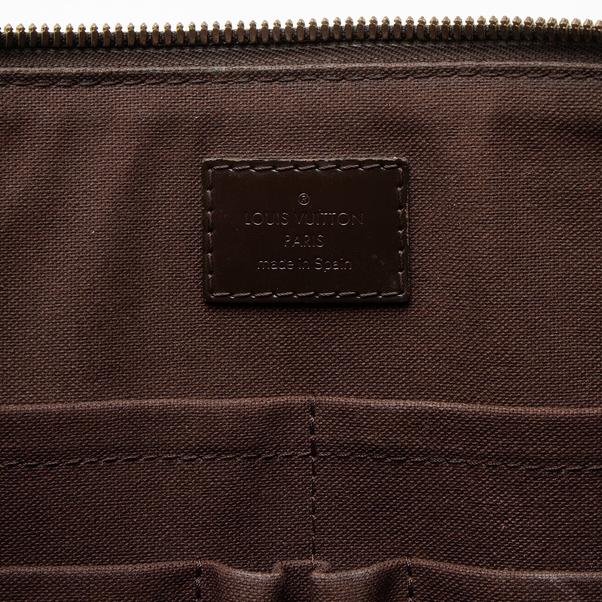 Louis Vuitton Damier Ebene Porte Documents Jour Bag