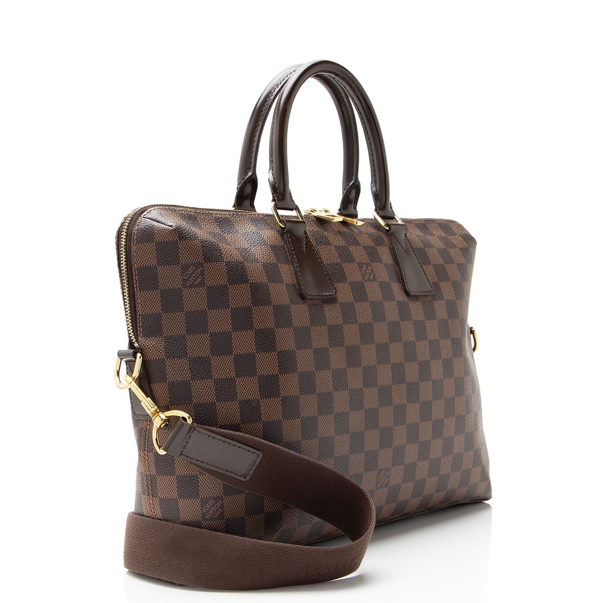 Louis Vuitton Damier Ebene Porte Documents Jour Bag