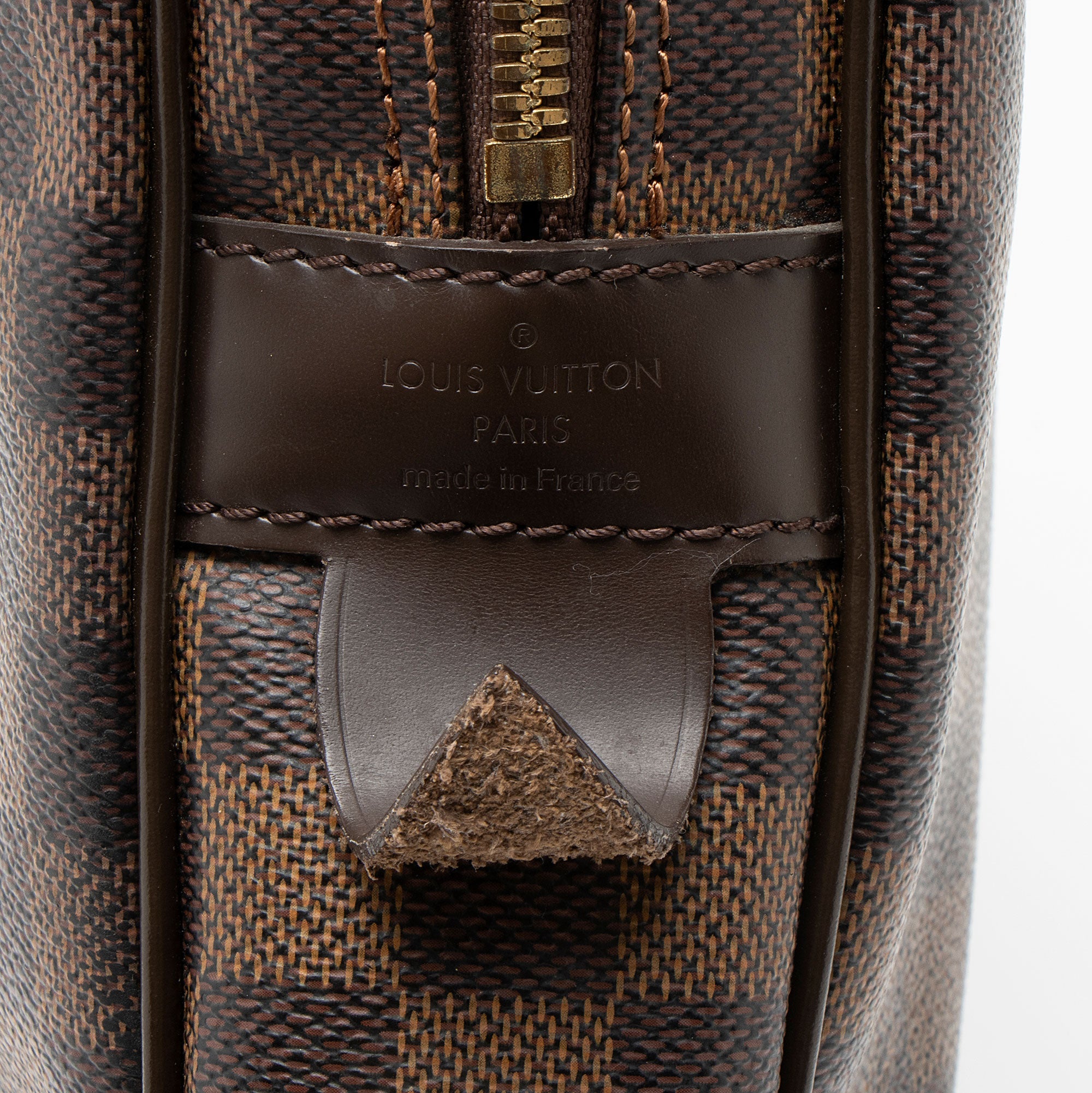 Louis Vuitton Damier Ebene Porte Documents Voyage Bag