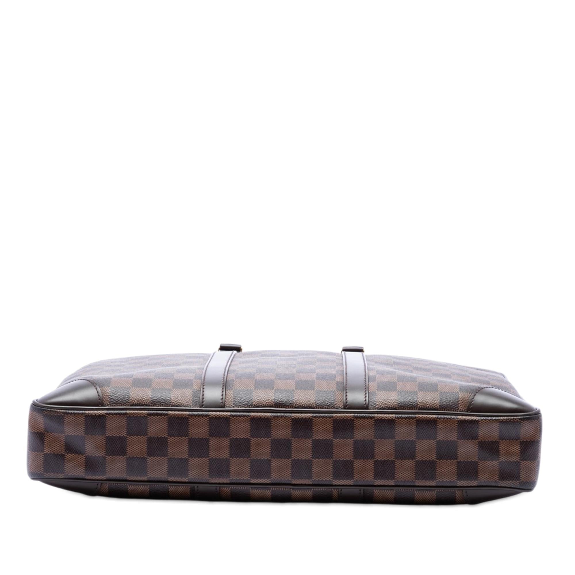 Louis Vuitton Damier Ebene Porte Documents Voyage PM