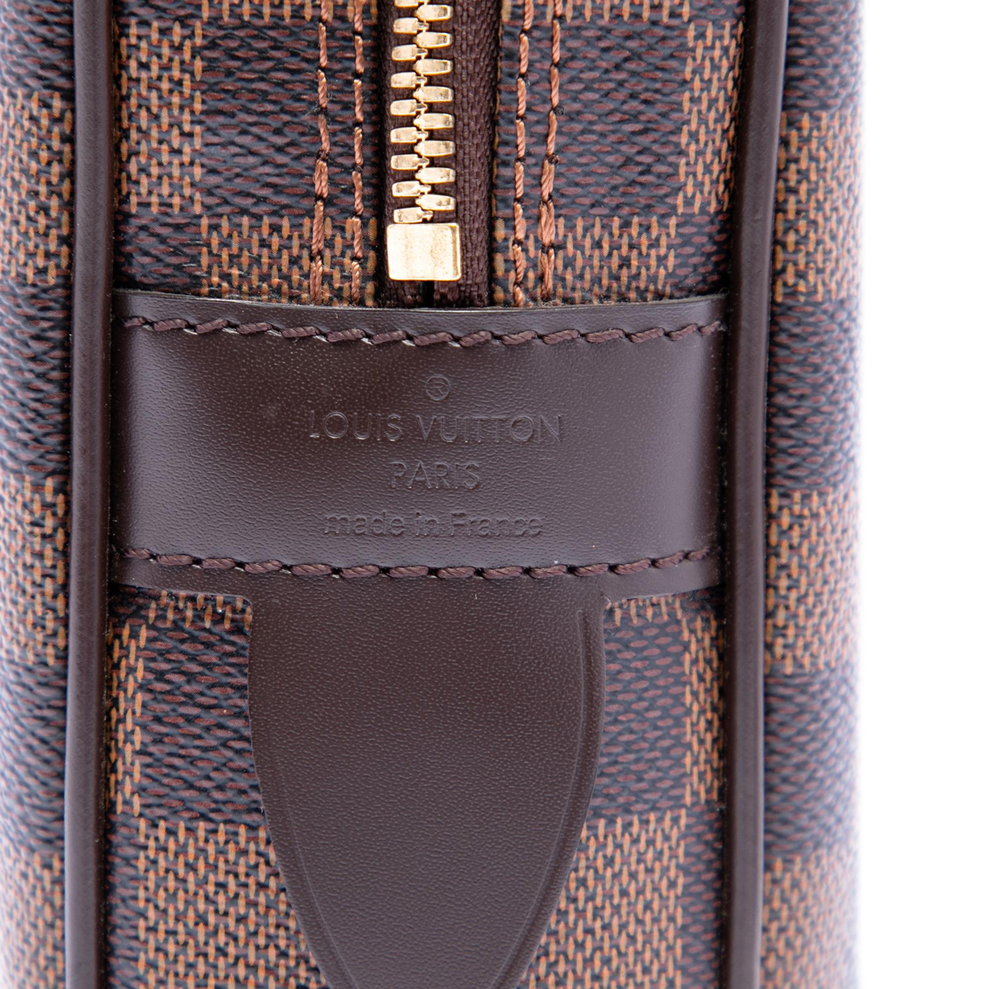 Louis Vuitton Damier Ebene Porte Documents Voyage PM