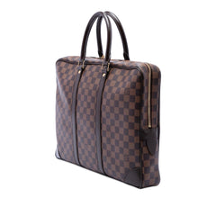 Louis Vuitton Damier Ebene Porte Documents Voyage PM