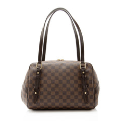 Louis Vuitton Damier Ebene Rivington GM Satchel