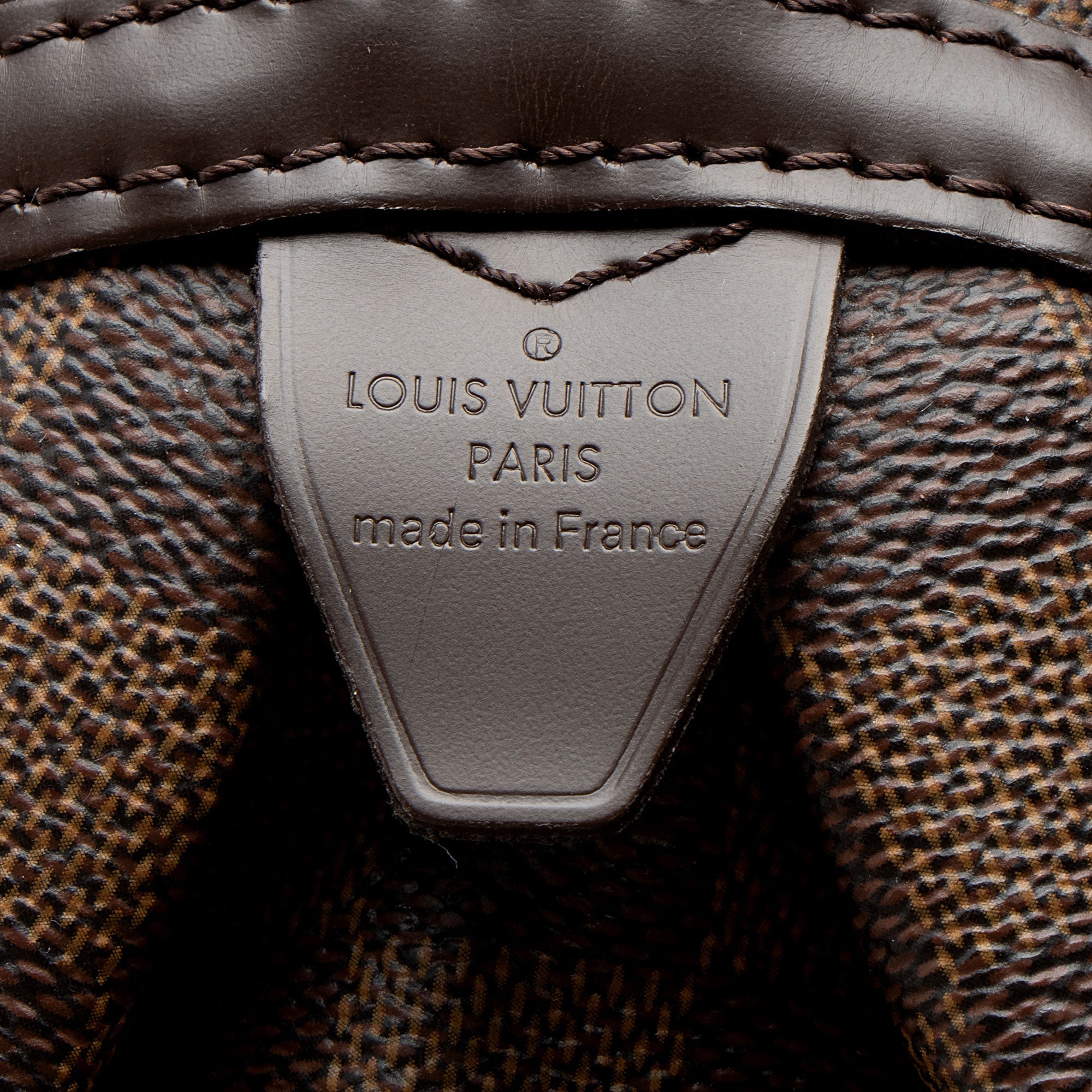 Louis Vuitton Damier Ebene Rivington GM Satchel