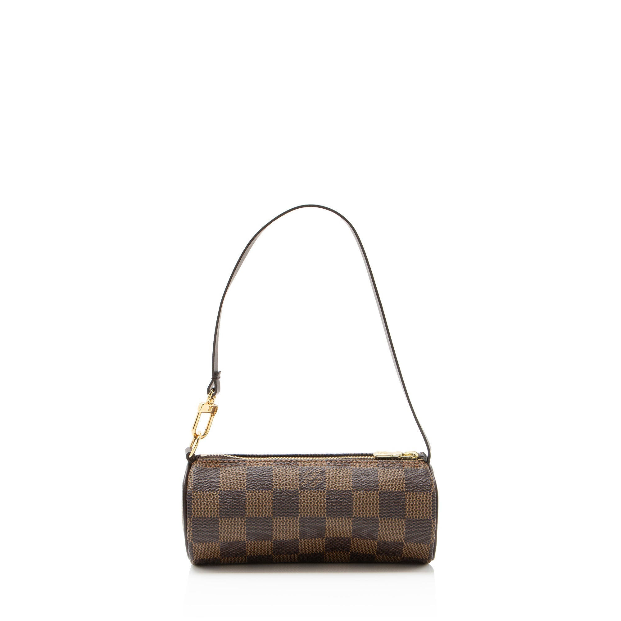 Louis Vuitton Damier Ebene Round Pochette
