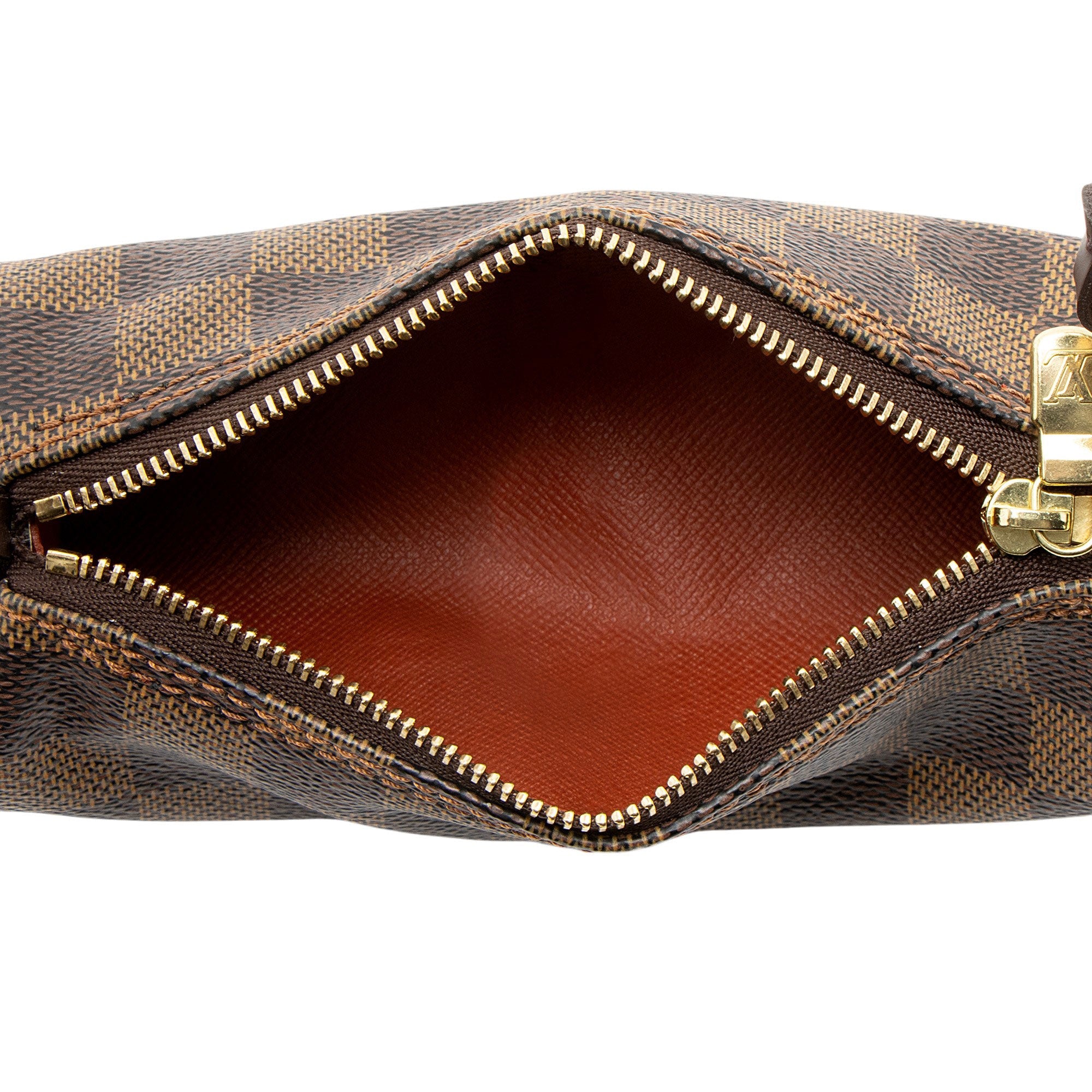 Louis Vuitton Damier Ebene Round Pochette