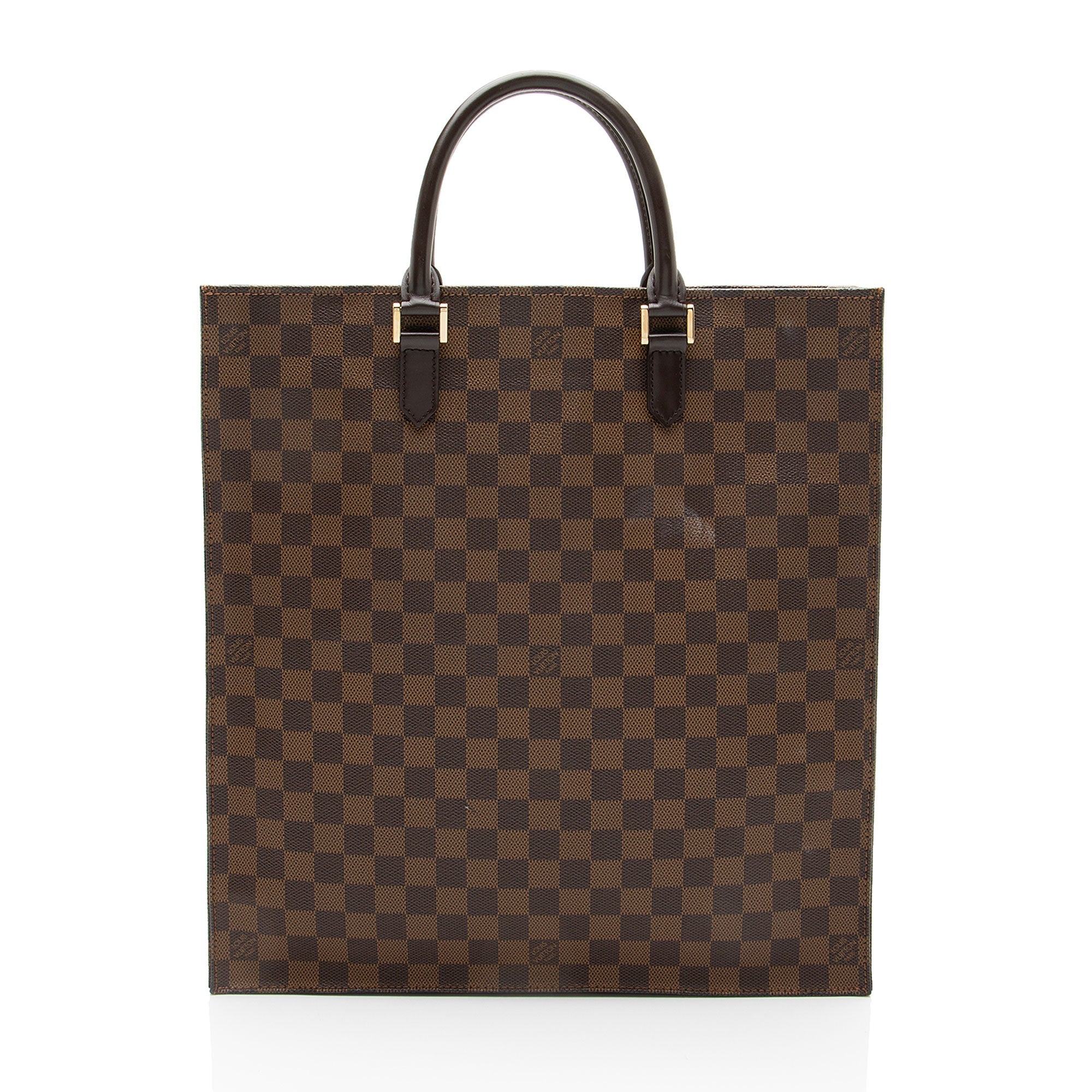 Louis Vuitton Damier Ebene Sac Plat Tote