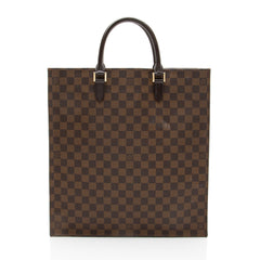 Louis Vuitton Damier Ebene Sac Plat Tote