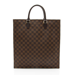 Louis Vuitton Damier Ebene Sac Plat Tote