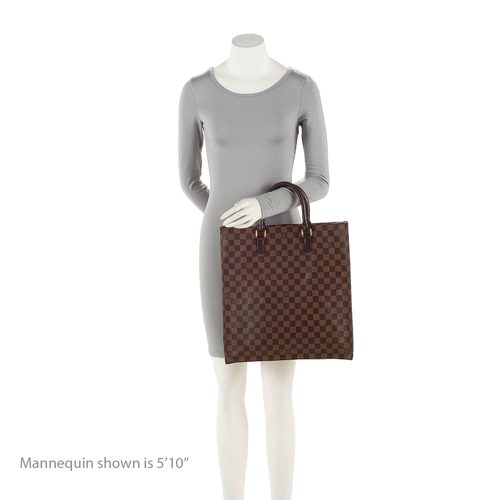 Louis Vuitton Damier Ebene Sac Plat Tote