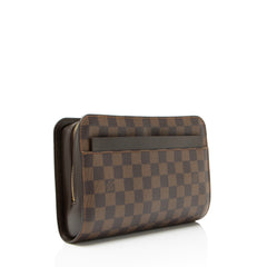 Louis Vuitton Vintage Damier Ebene Saint Louis Clutch