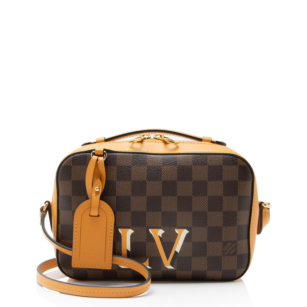 Louis Vuitton Damier Ebene Santa Monica Shoulder Bag