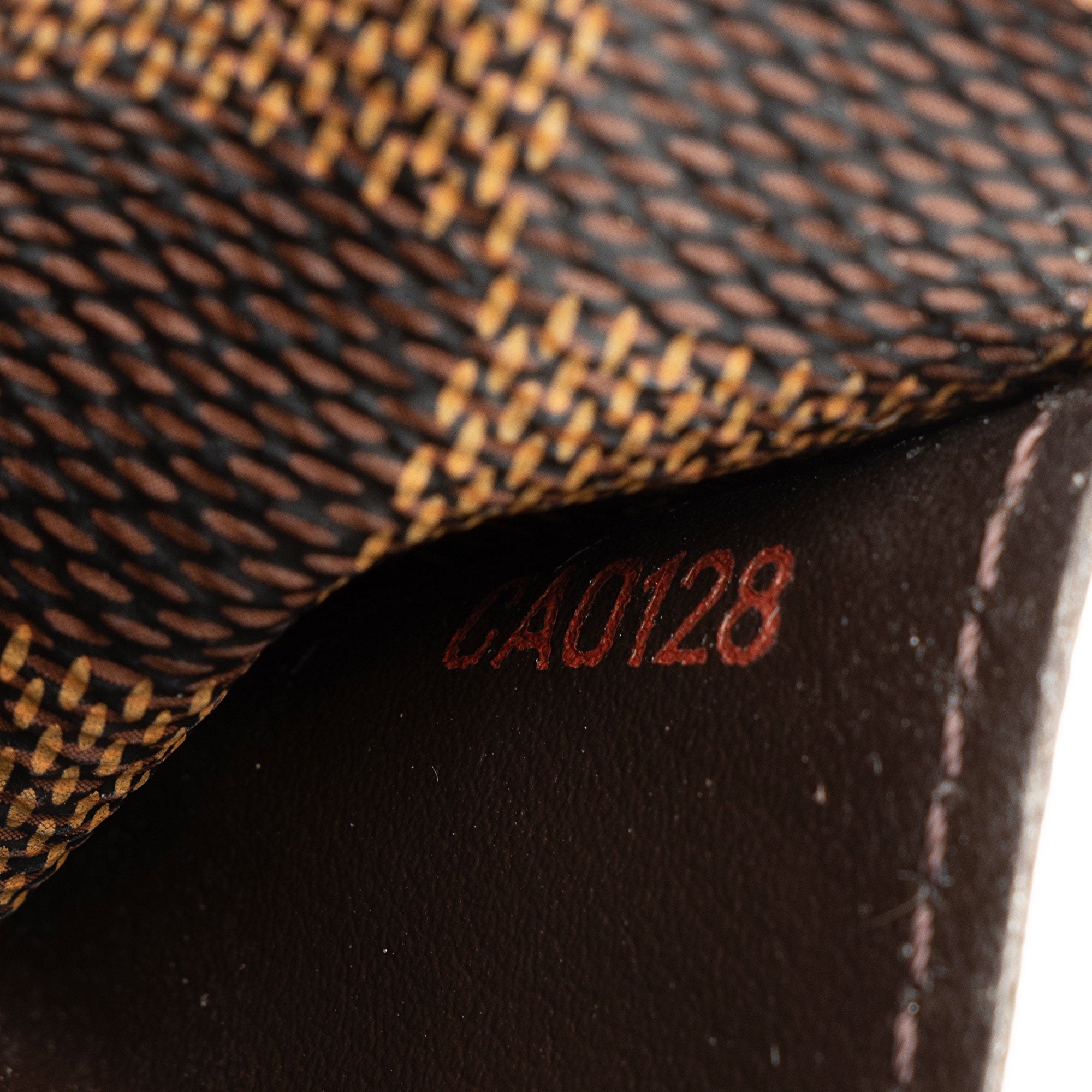 Louis Vuitton Damier Ebene Sarah Wallet