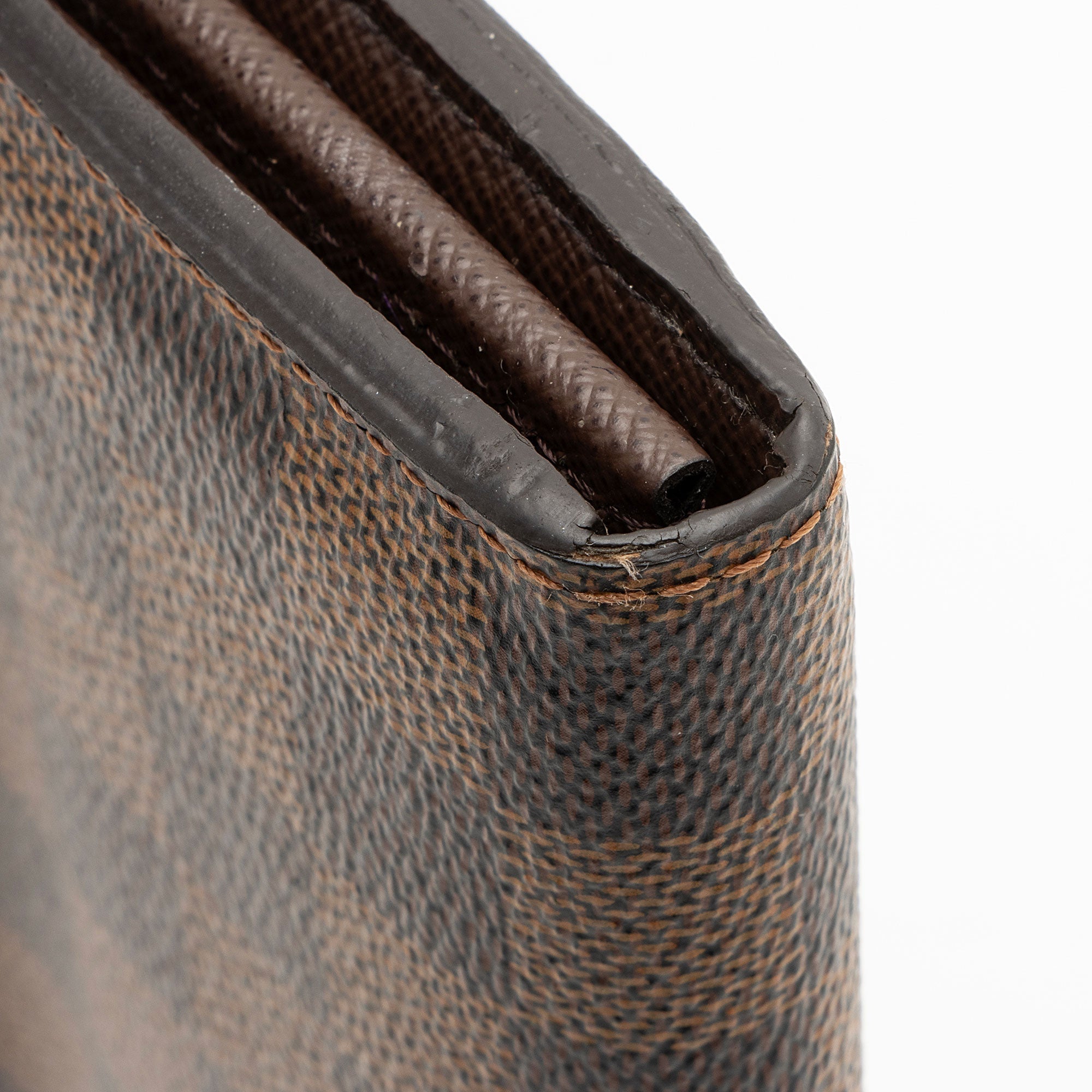 Louis Vuitton Damier Ebene Sarah Wallet