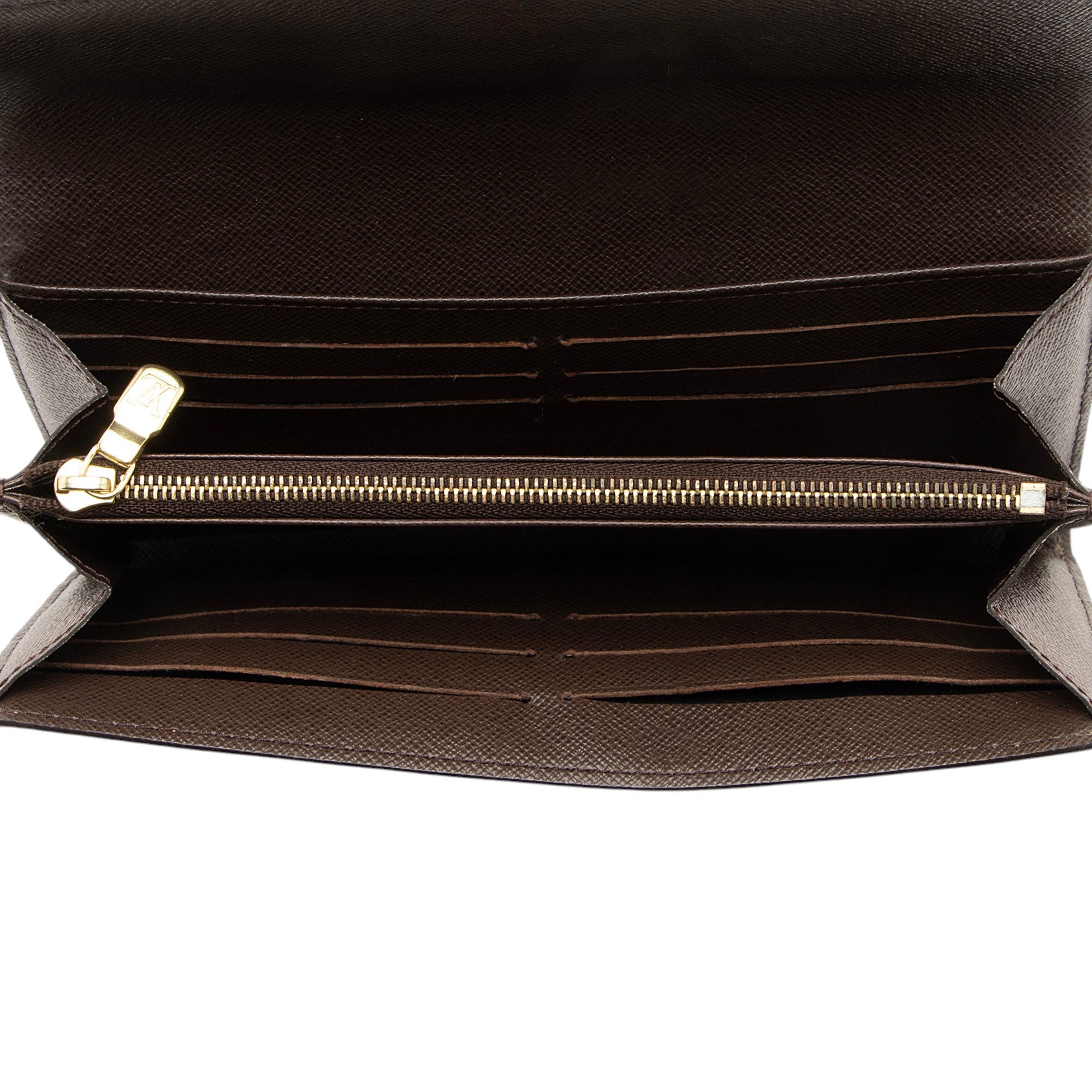 Louis Vuitton Damier Ebene Sarah Wallet