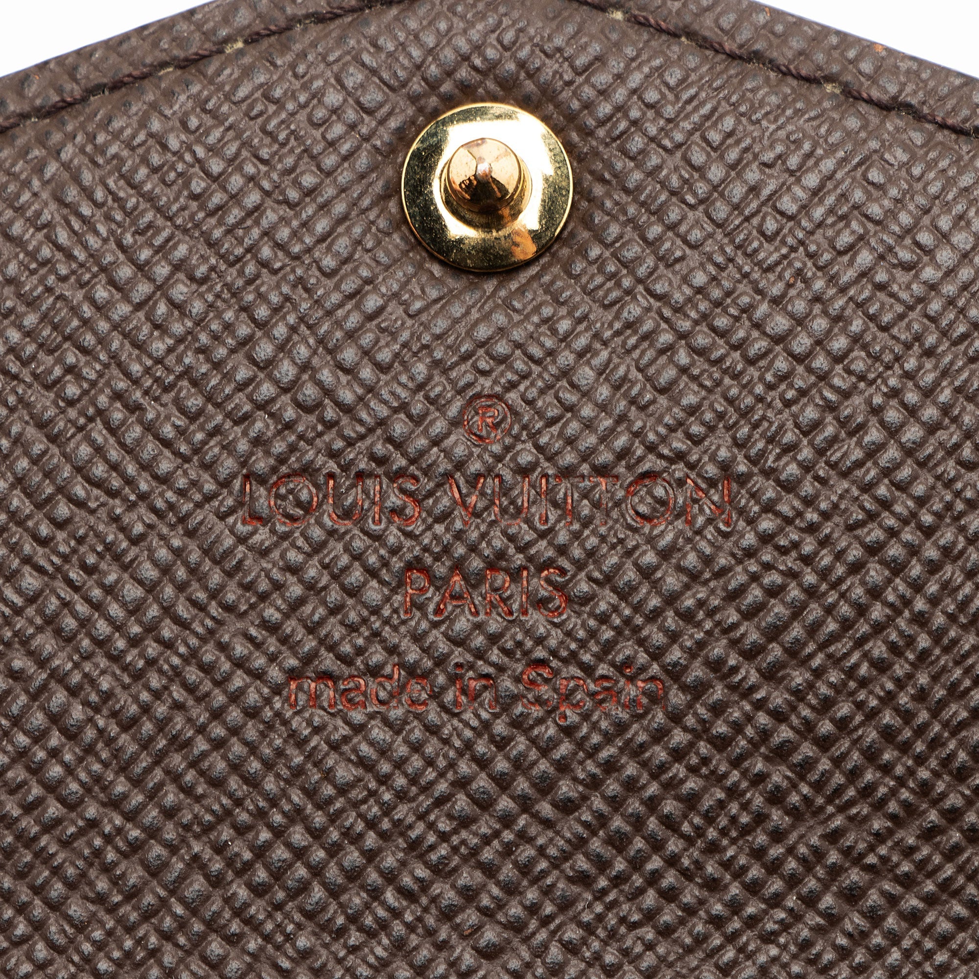 Louis Vuitton Damier Ebene Sarah Wallet