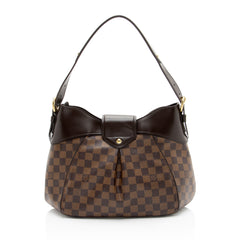 Louis Vuitton Damier Ebene Sistina MM Shoulder Bag