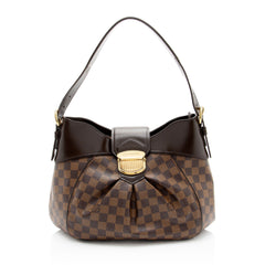 Louis Vuitton Damier Ebene Sistina MM Shoulder Bag