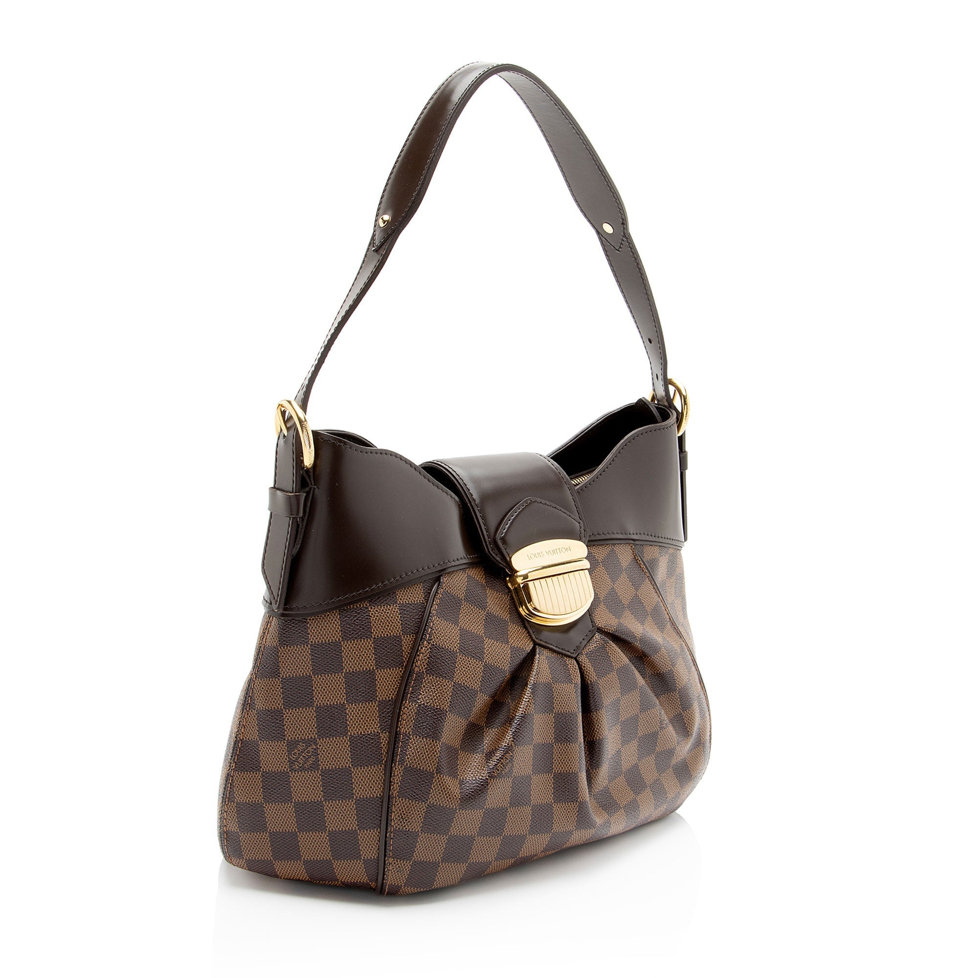 Louis Vuitton Damier Ebene Sistina MM Shoulder Bag