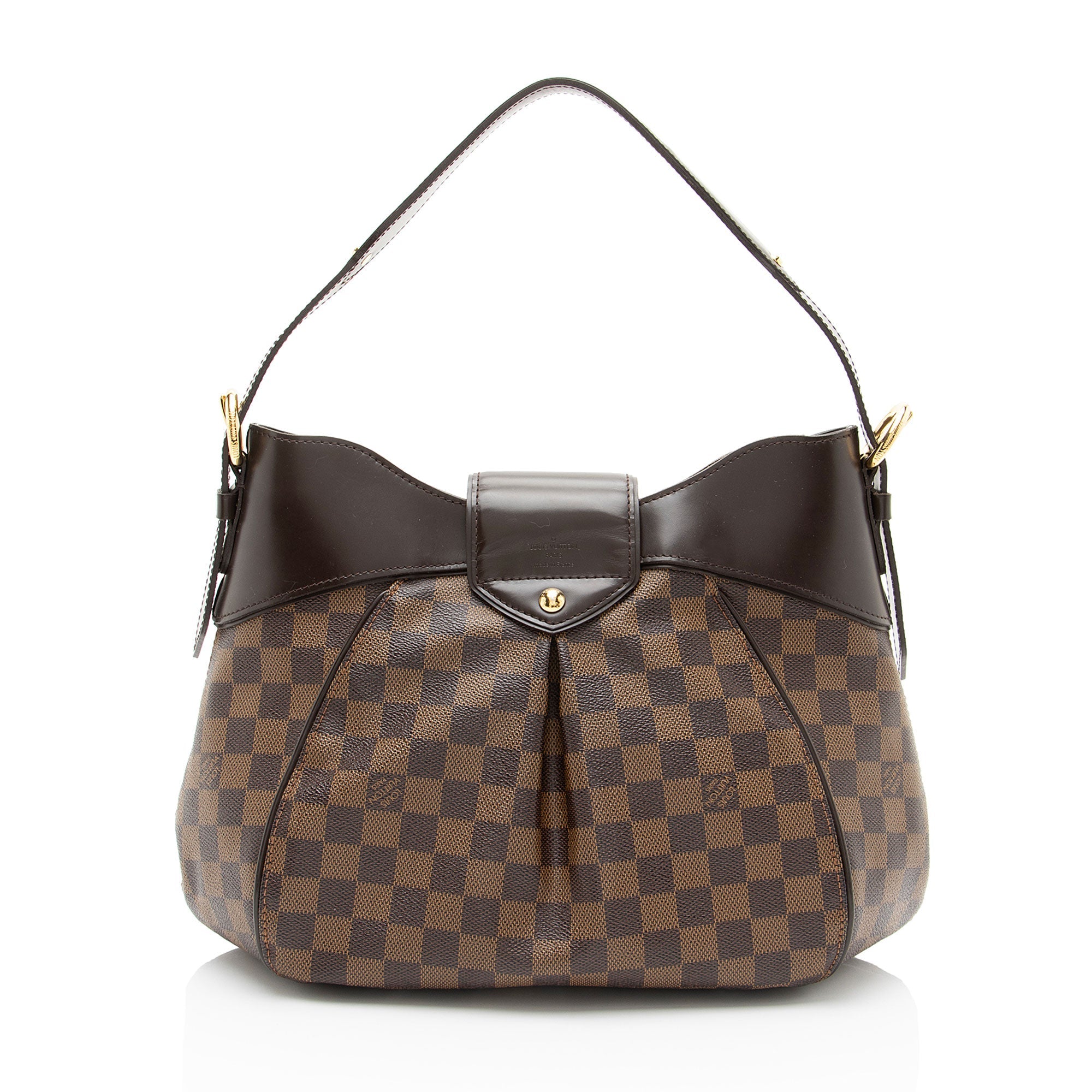 Louis Vuitton Damier Ebene Sistina MM Shoulder Bag