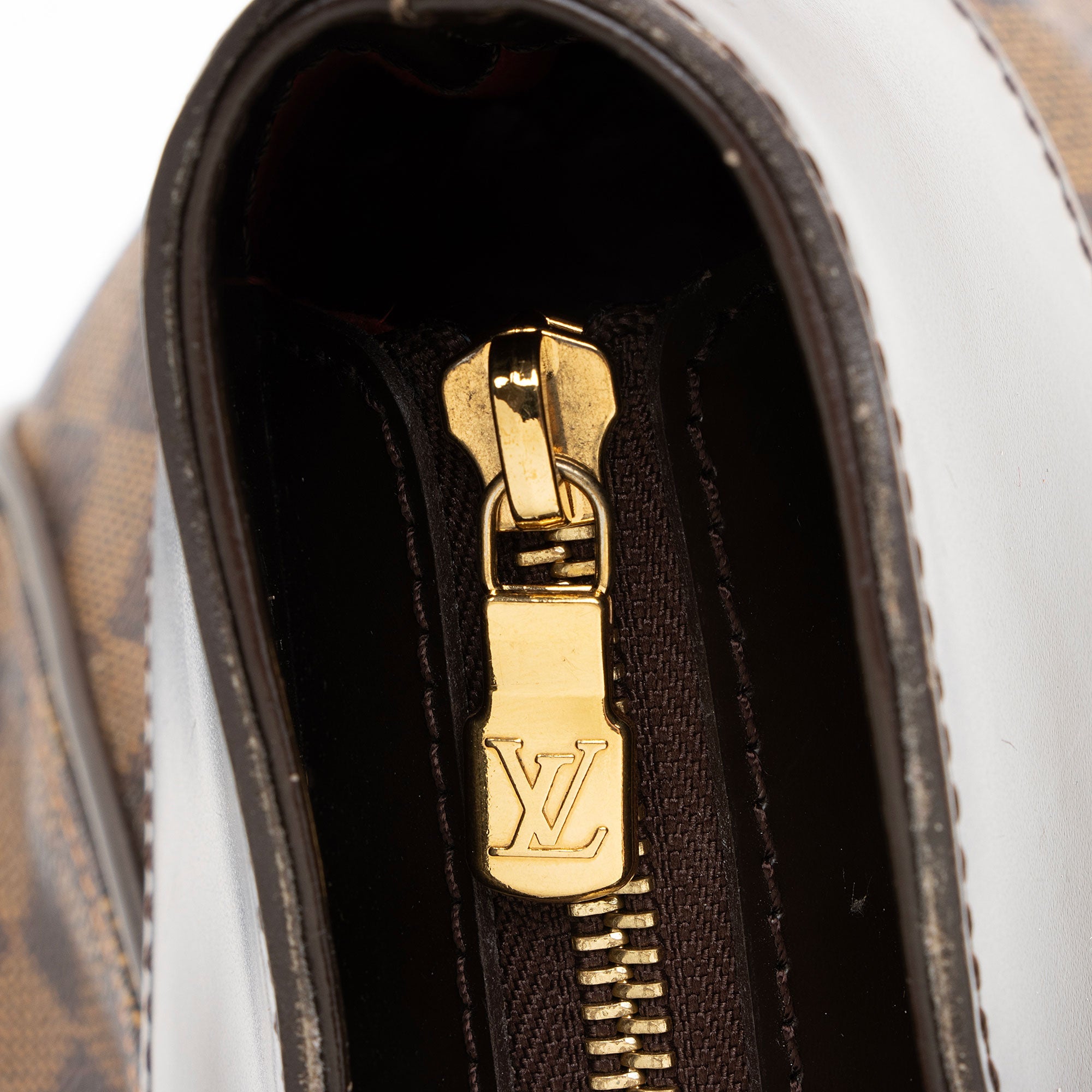 Louis Vuitton Damier Ebene Sistina MM Shoulder Bag
