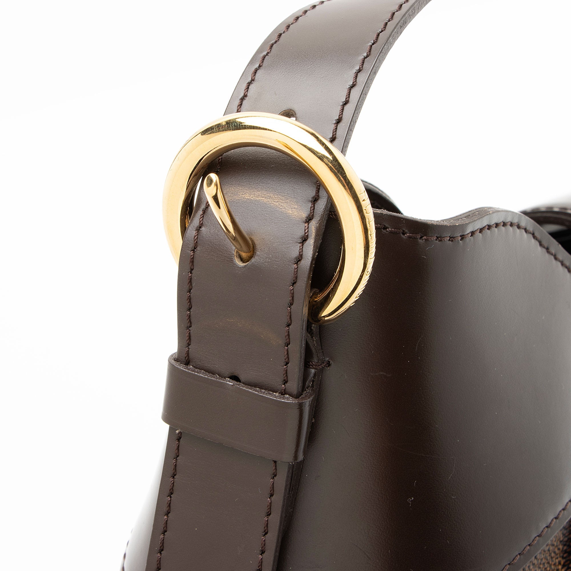 Louis Vuitton Damier Ebene Sistina MM Shoulder Bag