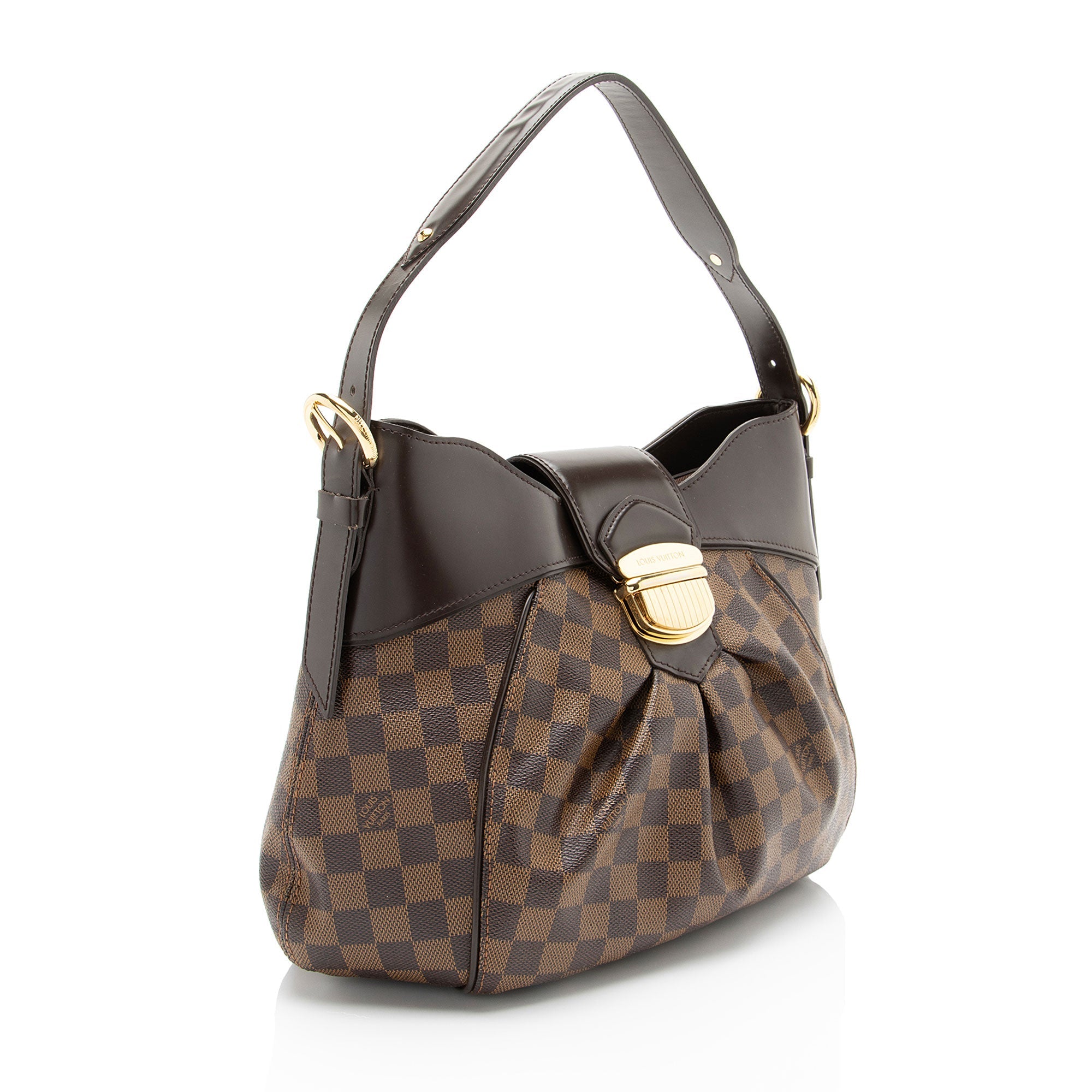 Louis Vuitton Damier Ebene Sistina MM Shoulder Bag