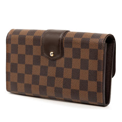 Louis Vuitton Damier Ebene Sistina Portefeuille Wallet