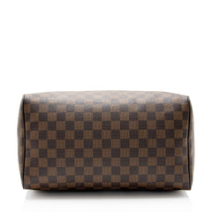 Louis Vuitton Damier Ebene Speedy 30 Satchel