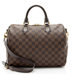 Louis Vuitton Damier Ebene Speedy Bandouliere 30 Satchel