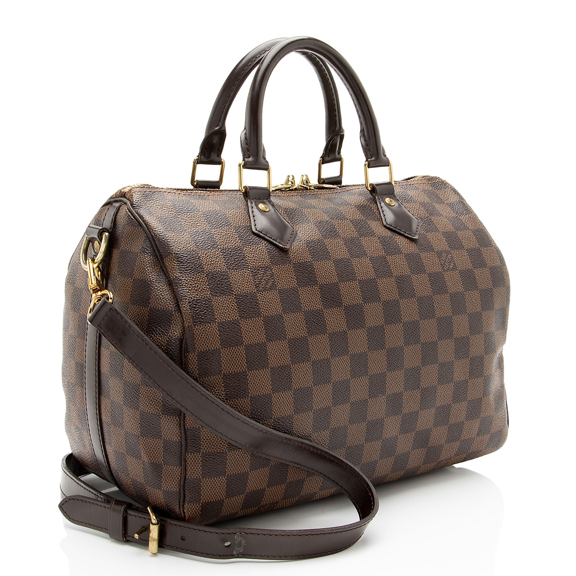 Louis Vuitton Damier Ebene Speedy Bandouliere 30 Satchel