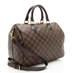 Louis Vuitton Damier Ebene Speedy Bandouliere 30 Satchel