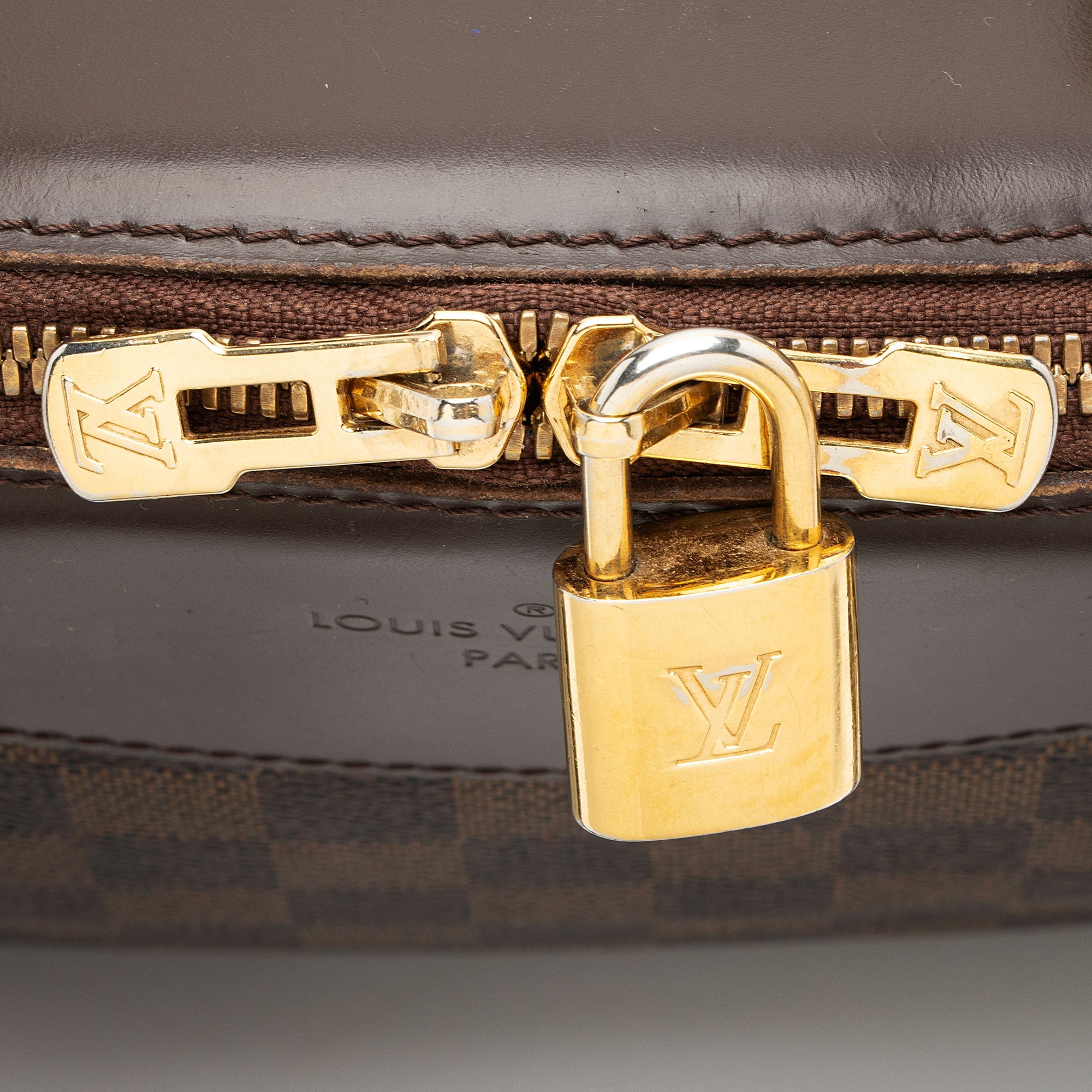 Louis Vuitton Damier Ebene Verona PM Shoulder Bag