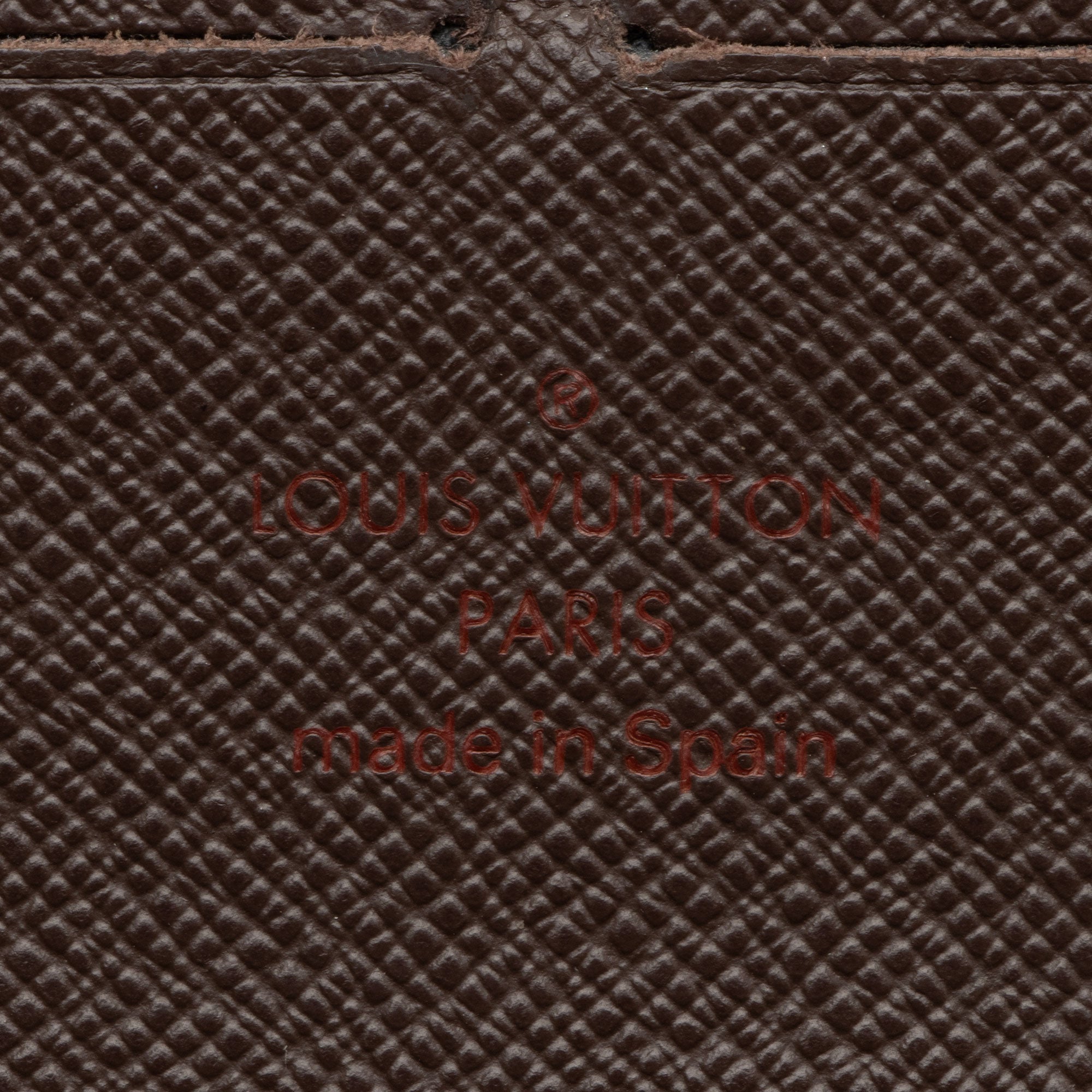 Louis Vuitton Damier Ebene Zippy Organizer Wallet