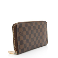 Louis Vuitton Damier Ebene Zippy Organizer Wallet